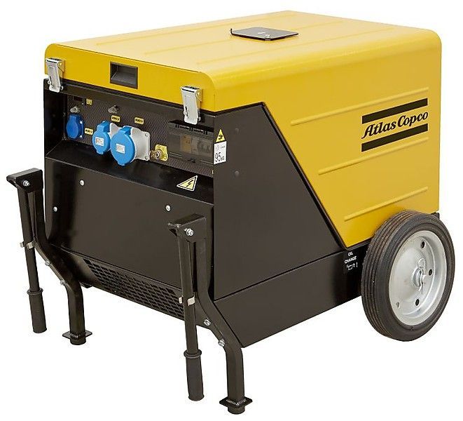 Бензиновый генератор Atlas Copco QEP S12 на шасси с АВР ДизельЭнергоРесурс Бензиновый генератор Atlas Copco QEP S12 на шасси с АВР ДизельЭнергоРесурс