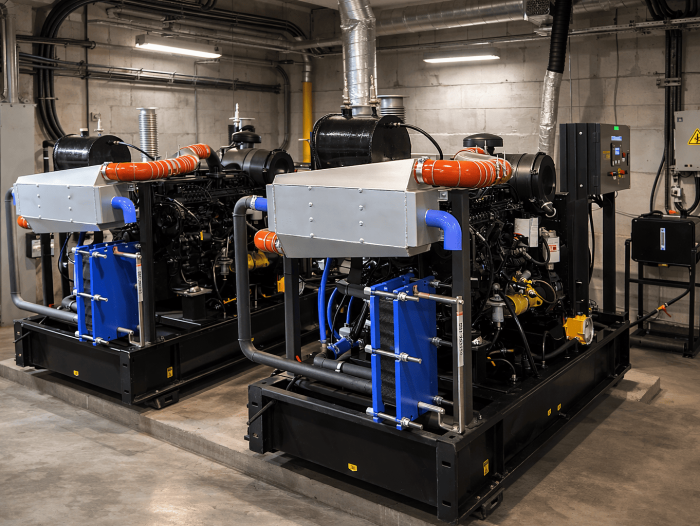 Модернизация двух ДГУ Prime Power 200CL для автономной эксплуатации на объекте с ограниченным доступом