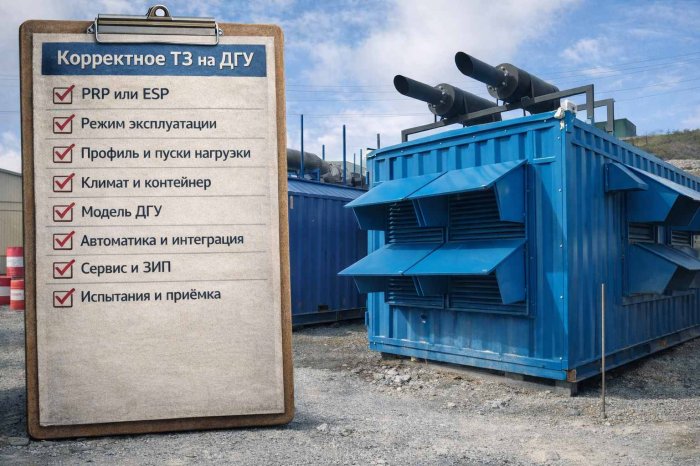 Тендер на поставку ДГУ: формальные требования и инженерный смысл