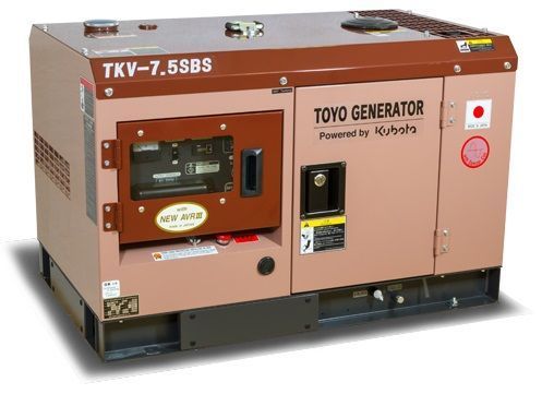 Дизельный генератор Toyo TKV-7.5SBS с АВР ДизельЭнергоРесурс Дизельный генератор Toyo TKV-7.5SBS с АВР ДизельЭнергоРесурс