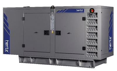 Дизельный генератор Hertz HG 83 BC в кожухе с АВР ДизельЭнергоРесурс