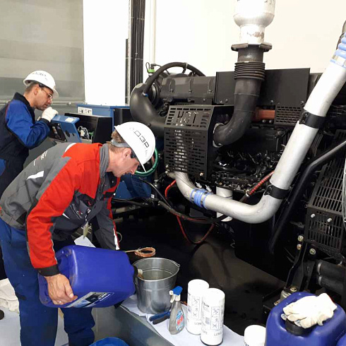 Регламент обслуживания ДГУ