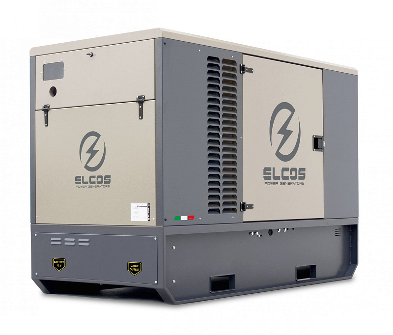 Дизельный генератор Elcos GE.AIS5.110/100.SS 400/230 с АВР ДизельЭнергоРесурс