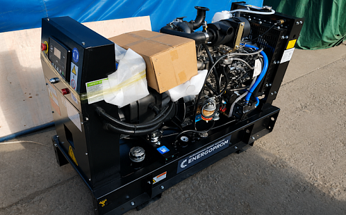 Компактная ДГУ Energoprom EFY 20/400 для объекта на Камчатке