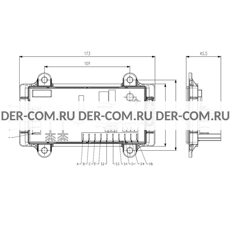 Регулятор напряжения AVR Sincro DBL1 ДизельЭнергоРесурс Регулятор напряжения AVR Sincro DBL1 ДизельЭнергоРесурс