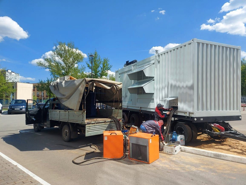 Нагрузочные испытания ДГУ Energo ED 400/400 MU на базе дизельного двигателя MTU 8V1600G20F