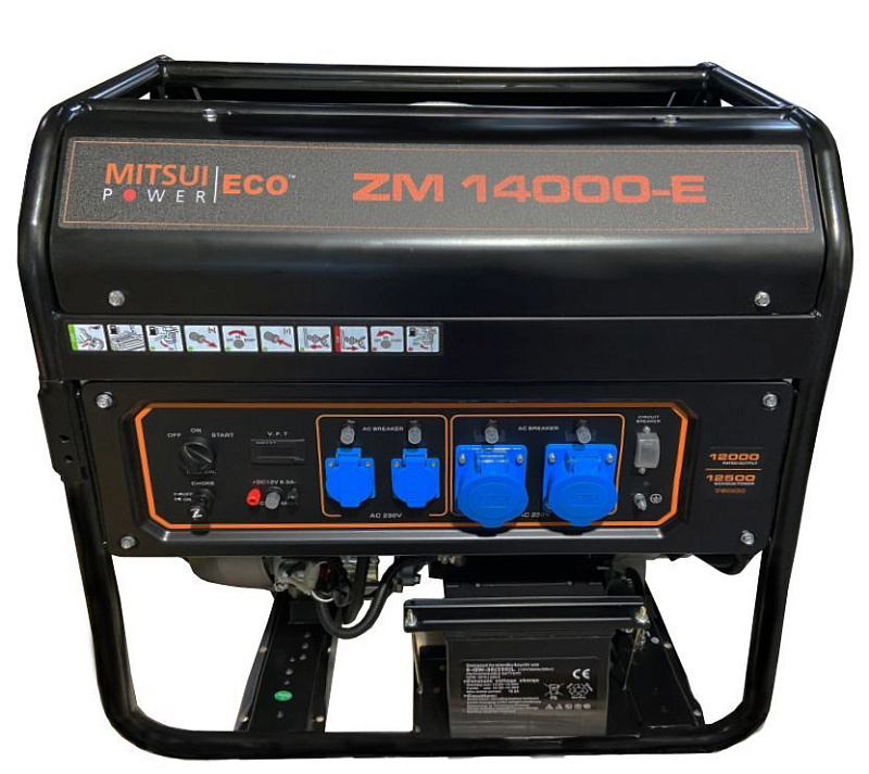 Бензиновый генератор Mitsui Power ZM 14000 E-3 с АВР ДизельЭнергоРесурс Бензиновый генератор Mitsui Power ZM 14000 E-3 с АВР ДизельЭнергоРесурс