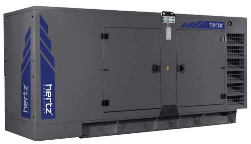Дизельный генератор Hertz HG 345 PC в кожухе с АВР ДизельЭнергоРесурс