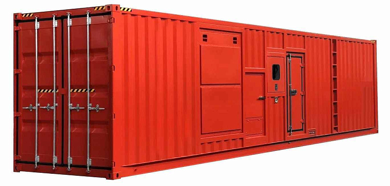 Дизельный генератор MGE P1600PS (4016-61TRG2) 6300 В  в контейнере ДЭР