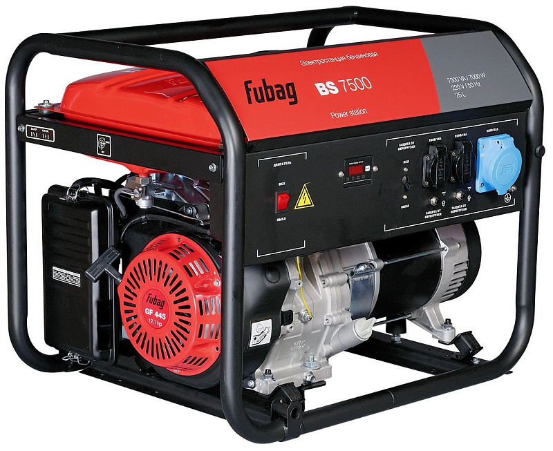 Бензиновый генератор Fubag BS 7500 ДизельЭнергоРесурс Бензиновый генератор Fubag BS 7500 ДизельЭнергоРесурс