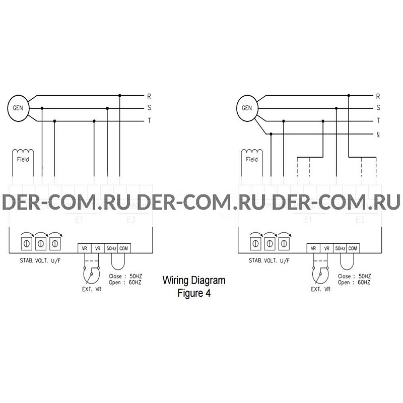 Регулятор напряжения AVR EA15A3H с контролем по 3-м фазам. Взаимозаменяем с AVR Sincro DBL1 106654 (30008023). ДизельЭнергоРесурс