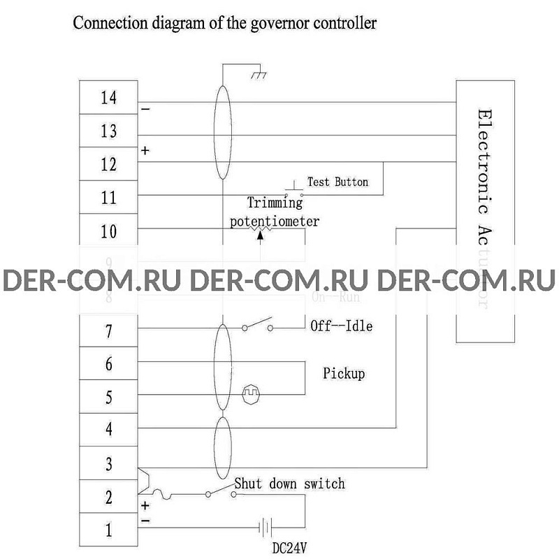 Регулятор оборотов двигателя Fortrust C1000 и C1002 ДизельЭнергоРесурс Регулятор оборотов двигателя Fortrust C1000 и C1002 ДизельЭнергоРесурс