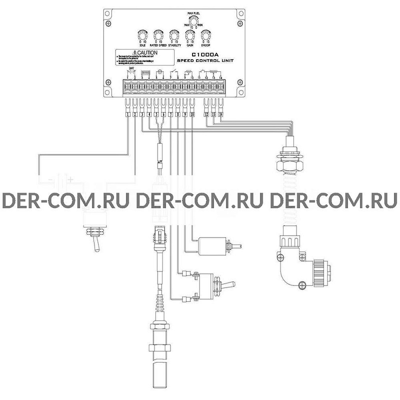 Регулятор оборотов двигателя Fortrust C1000 и C1002 ДизельЭнергоРесурс Регулятор оборотов двигателя Fortrust C1000 и C1002 ДизельЭнергоРесурс