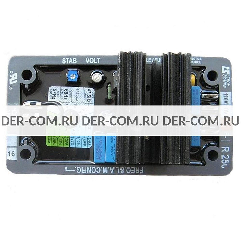 Регулятор напряжения AVR Leroy Somer R250 ДизельЭнергоРесурс Регулятор напряжения AVR Leroy Somer R250 ДизельЭнергоРесурс