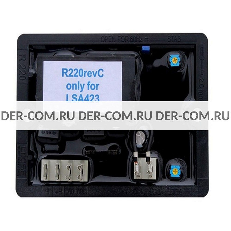 Регулятор напряжения AVR Leroy Somer R220 ДизельЭнергоРесурс