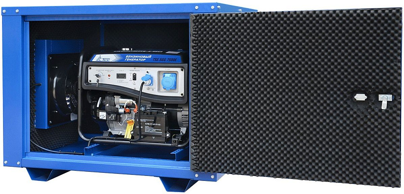 Бензиновый генератор ТСС SGG 7500E в кожухе МК-1 с АВР ДизельЭнергоРесурс Бензиновый генератор ТСС SGG 7500E в кожухе МК-1 с АВР ДизельЭнергоРесурс