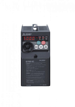 Частотный преобразователь Mitsubishi FR-D720S-042SC-EC 1ф,0,75кВт 220В