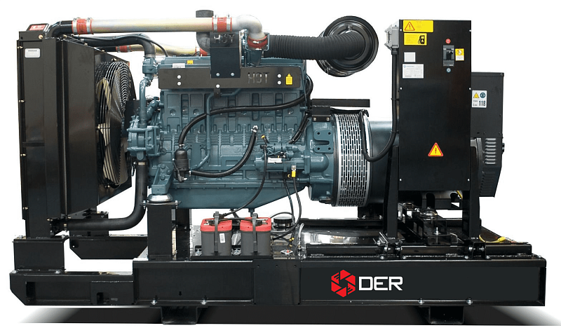 Дизельный генератор DER-120D на базе двигателя Doosan ДизельЭнергоРесурс Дизельный генератор DER-120D на базе двигателя Doosan ДизельЭнергоРесурс