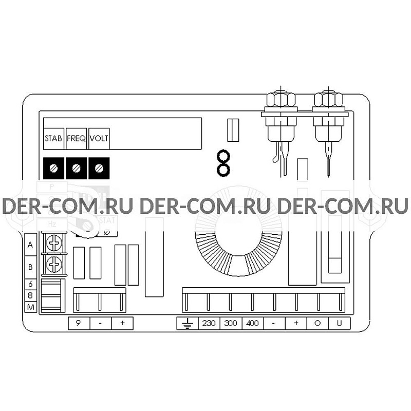 Регулятор напряжения AVR Marelli M40FA610A (MGC I) ДизельЭнергоРесурс Регулятор напряжения AVR Marelli M40FA610A (MGC I) ДизельЭнергоРесурс